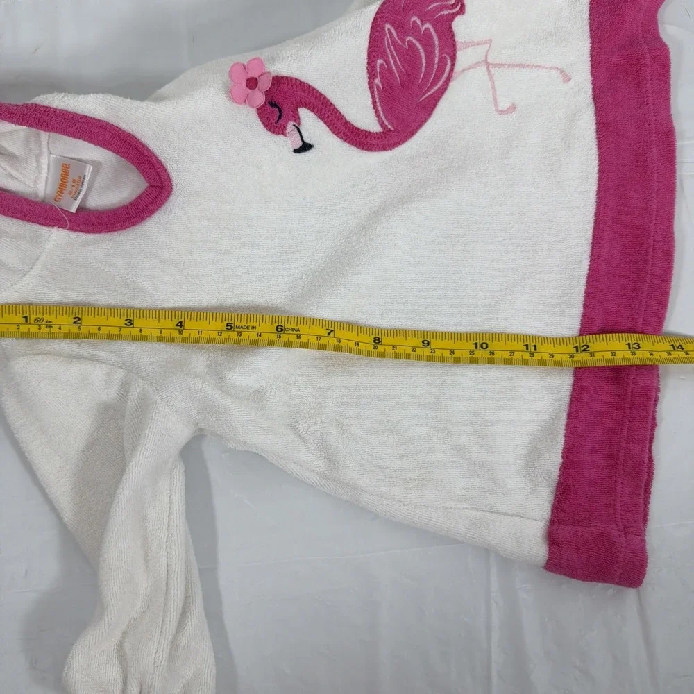 Gymboree Girls Terry Fabric Swim‎ Coverup Towel 6-12 Mo